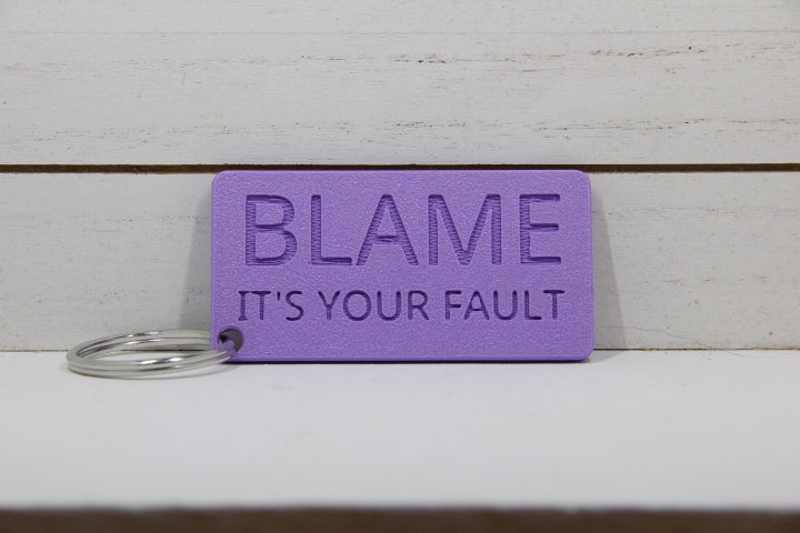 Blame Keychain