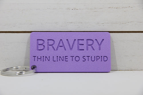 Bravery Keychain